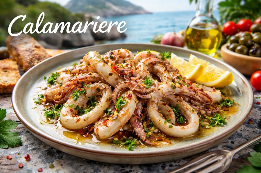 Calamariere: Mediterranean Squid Dish, Meaning, Origins, and Culinary  Technique News A Track
