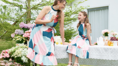 Matching Mom and Me Dresses