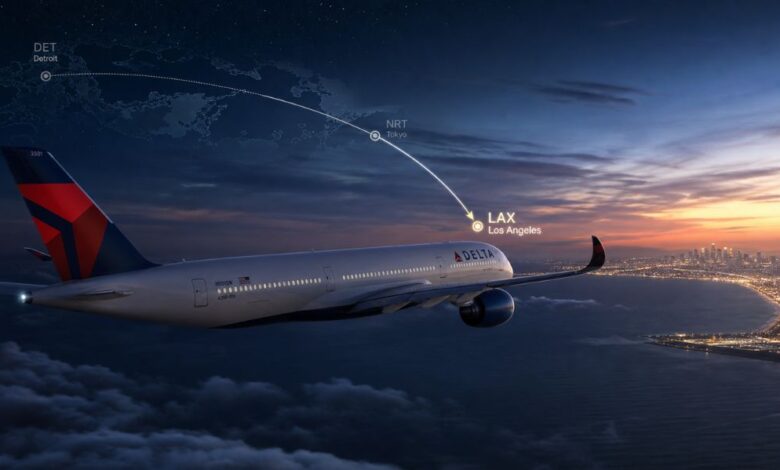 Delta flight DL275 diverted LAX