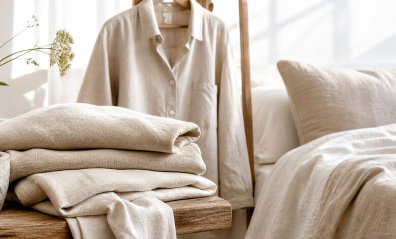 Fiber linen