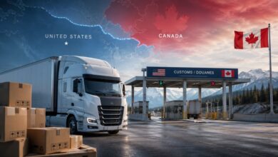 Shipping Across the Northern Border
