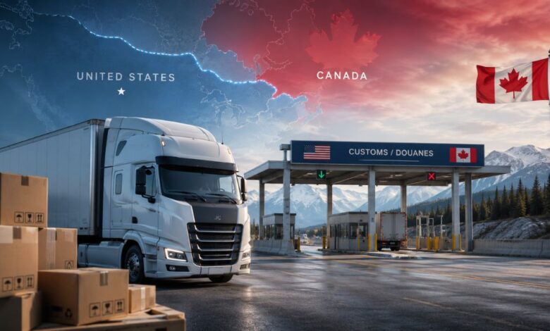 Shipping Across the Northern Border