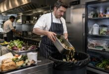 food waste in UK hospitality