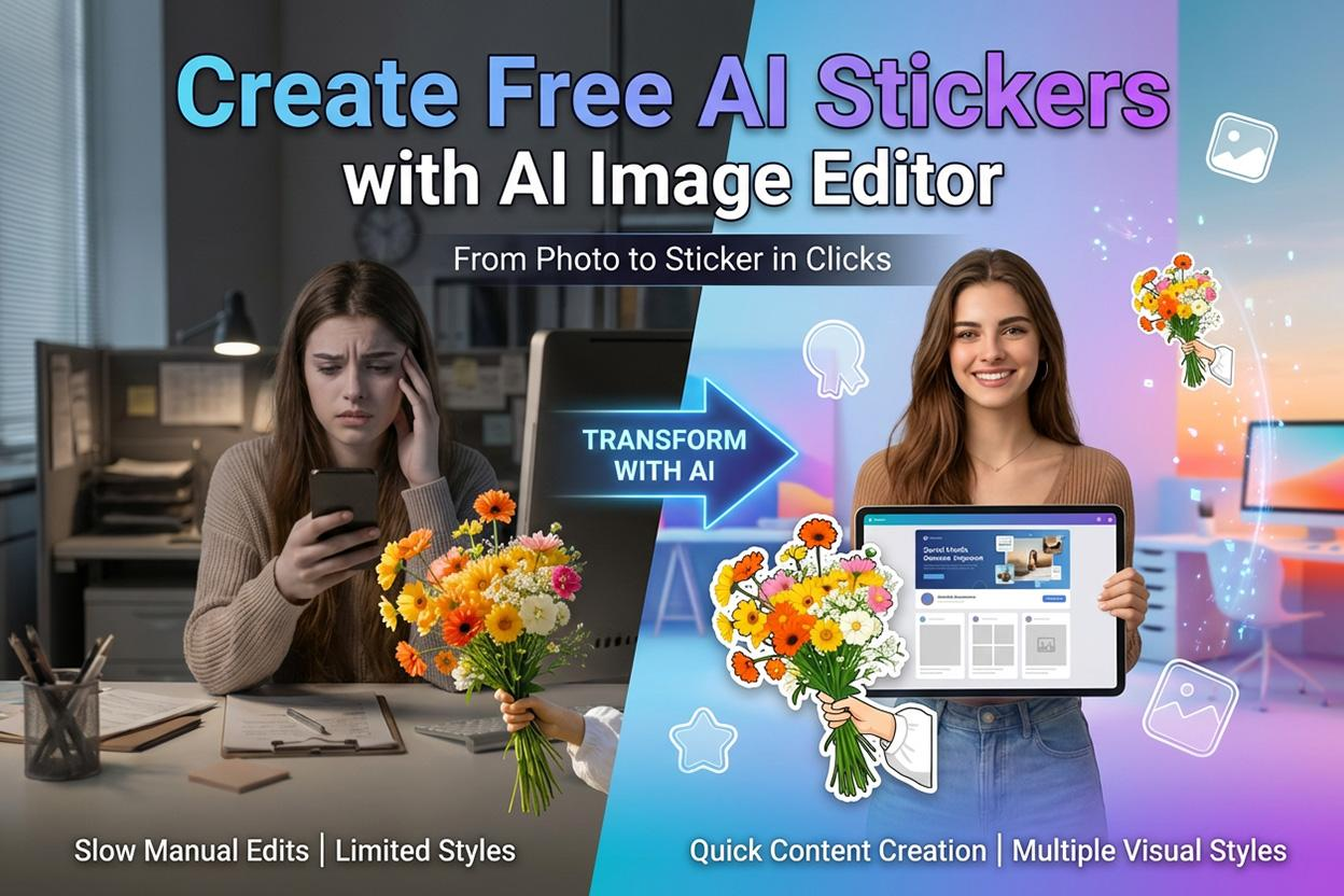 Free AI Sticker Maker: Turn Images into Custom Stickers - News A Track