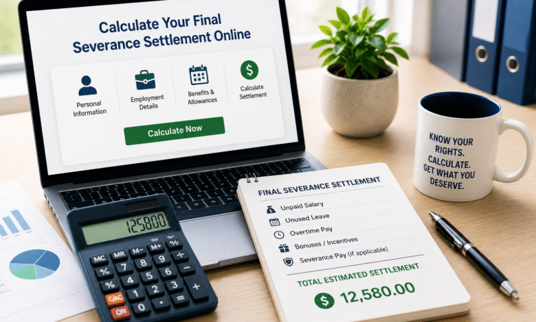final severance settlement