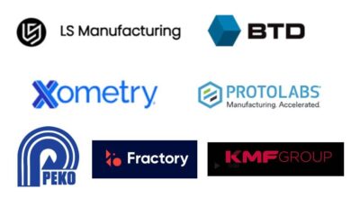 Infographic comparing 7 leading precision manufacturers in 2026 across 4 key metrics, highlighting LS Manufacturing's top performance.