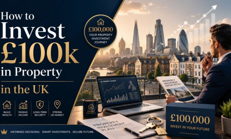 How to Invest £100k in Property in the UK
