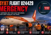 easyjet flight u24429 emergency