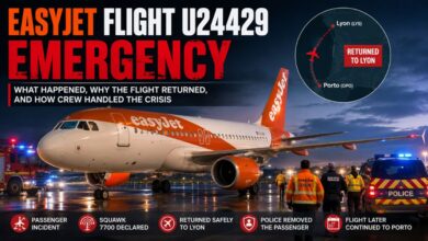 easyjet flight u24429 emergency