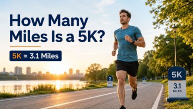 how many miles is a 5k