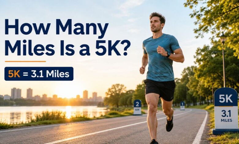 how many miles is a 5k