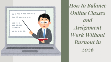 Online Classes and Assignment Work