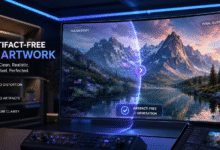 Artifact-Free AI Artwork