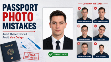 Passport Photo Mistakes