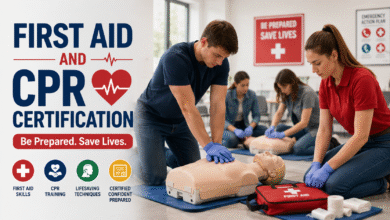 First Aid and CPR Certification