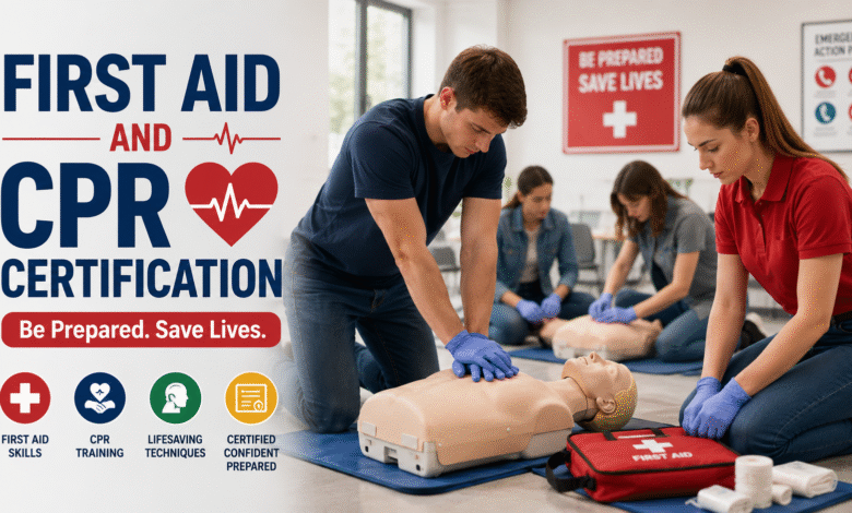 First Aid and CPR Certification