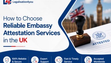 Embassy Attestation Services in the UK