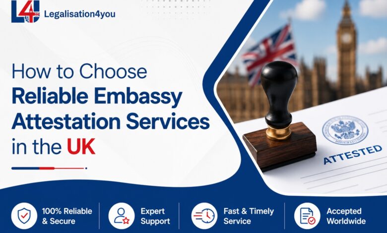 Embassy Attestation Services in the UK