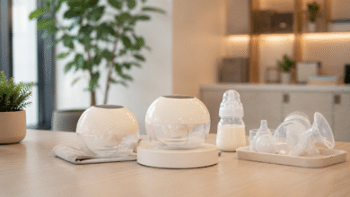 Compact and Quiet Breast Pumps