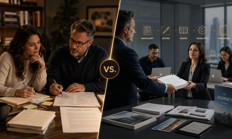 Collaborative vs Full-Service Ghostwriting