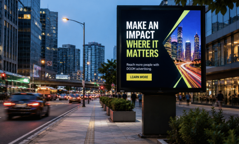 How DOOH Advertising Is Transforming Modern Marketing