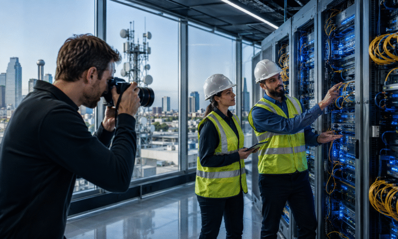 Corporate Telecom Photography Services