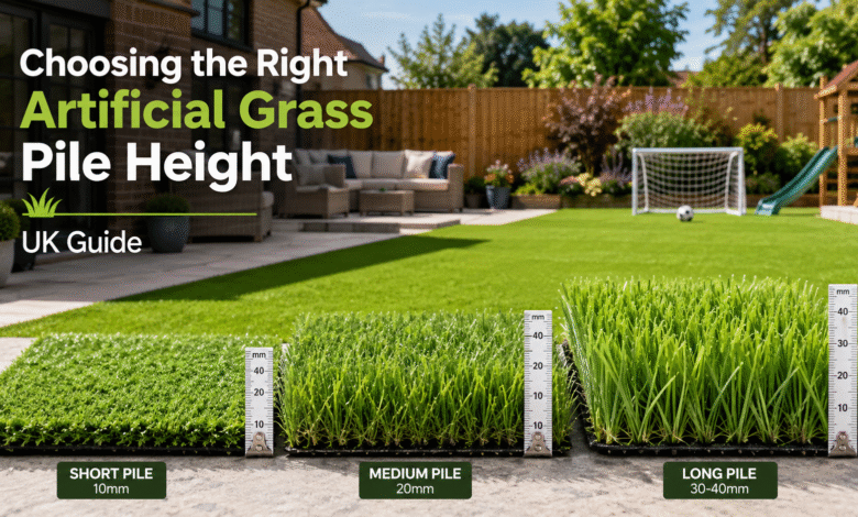 Artificial Grass Pile Height in the UK