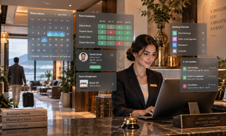 small hotel reservation system