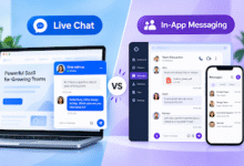 In-app Messaging vs Live Chat