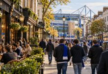 West London on matchday