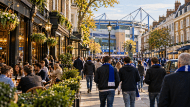 West London on matchday
